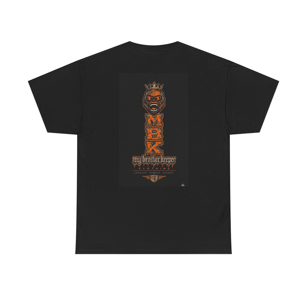 King Monkey Tee — "MBK My Brother Keeper" Graphic T-Shirt
