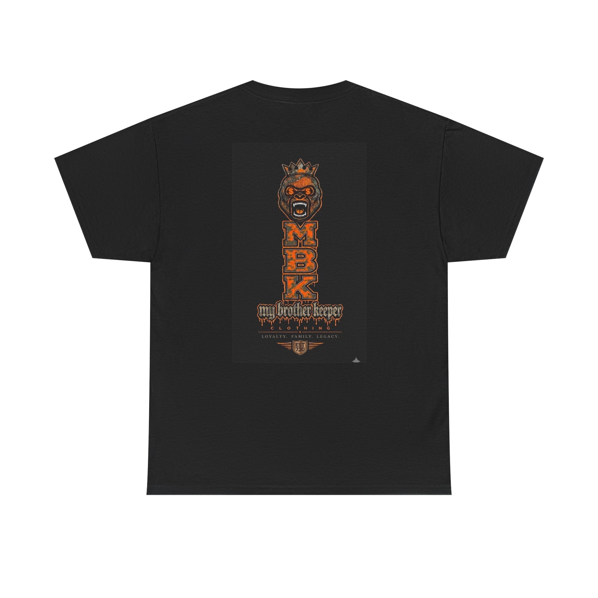 King Monkey Tee — "MBK My Brother Keeper" Graphic T-Shirt