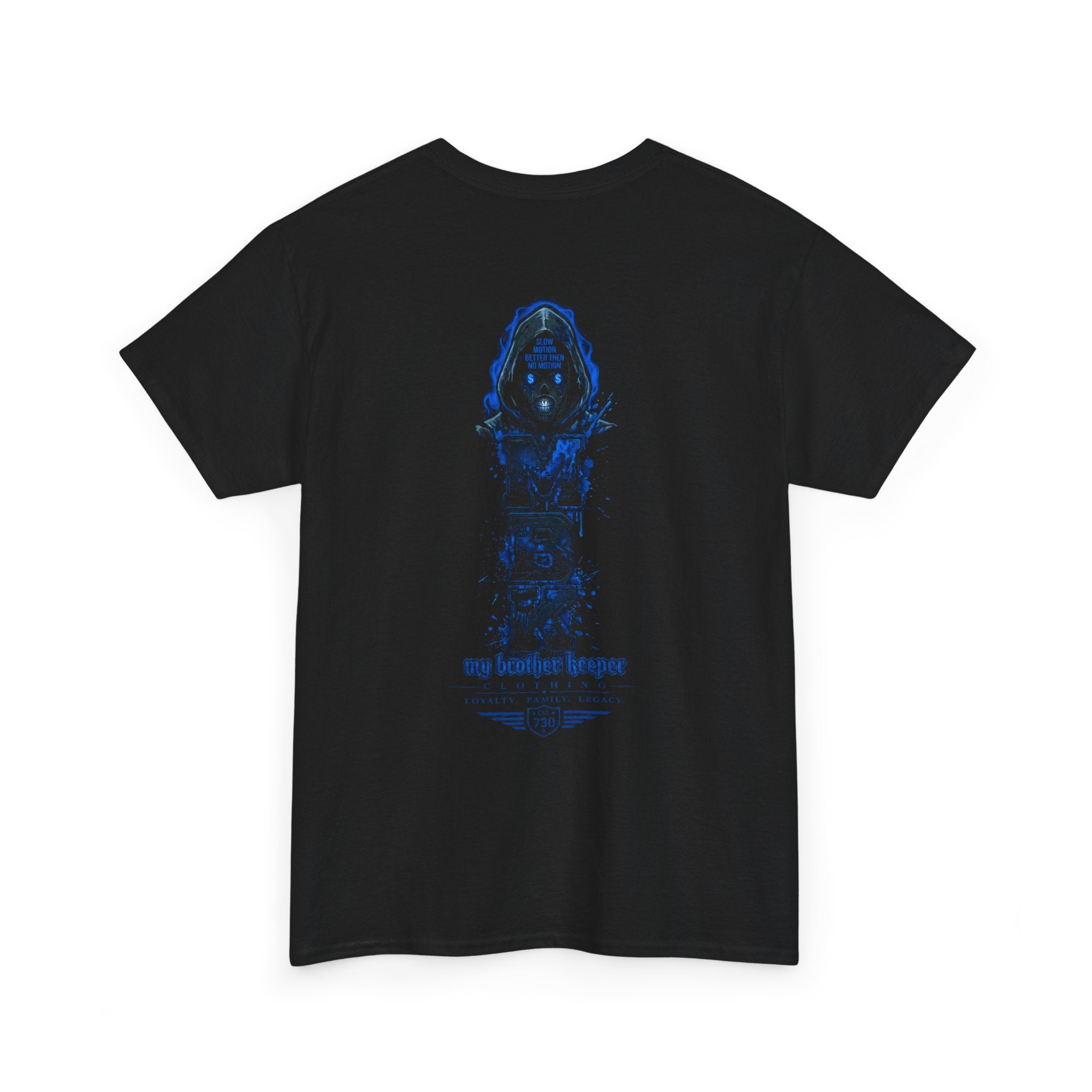 Grim Reaper “My Brother Keeper” Graphic Tee — Dark Gothic Skull Shirt