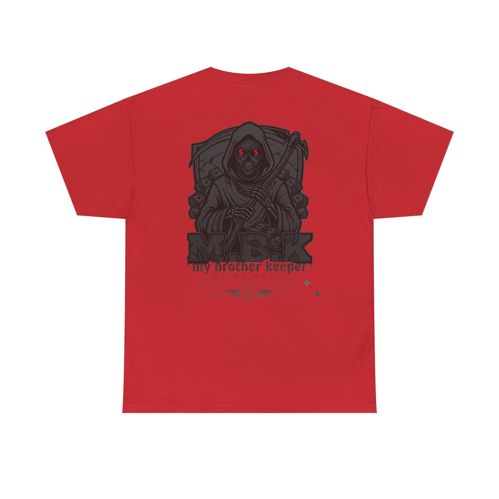 My Brother Keeper Grim Reaper T‑Shirt — Gothic Horror Tee