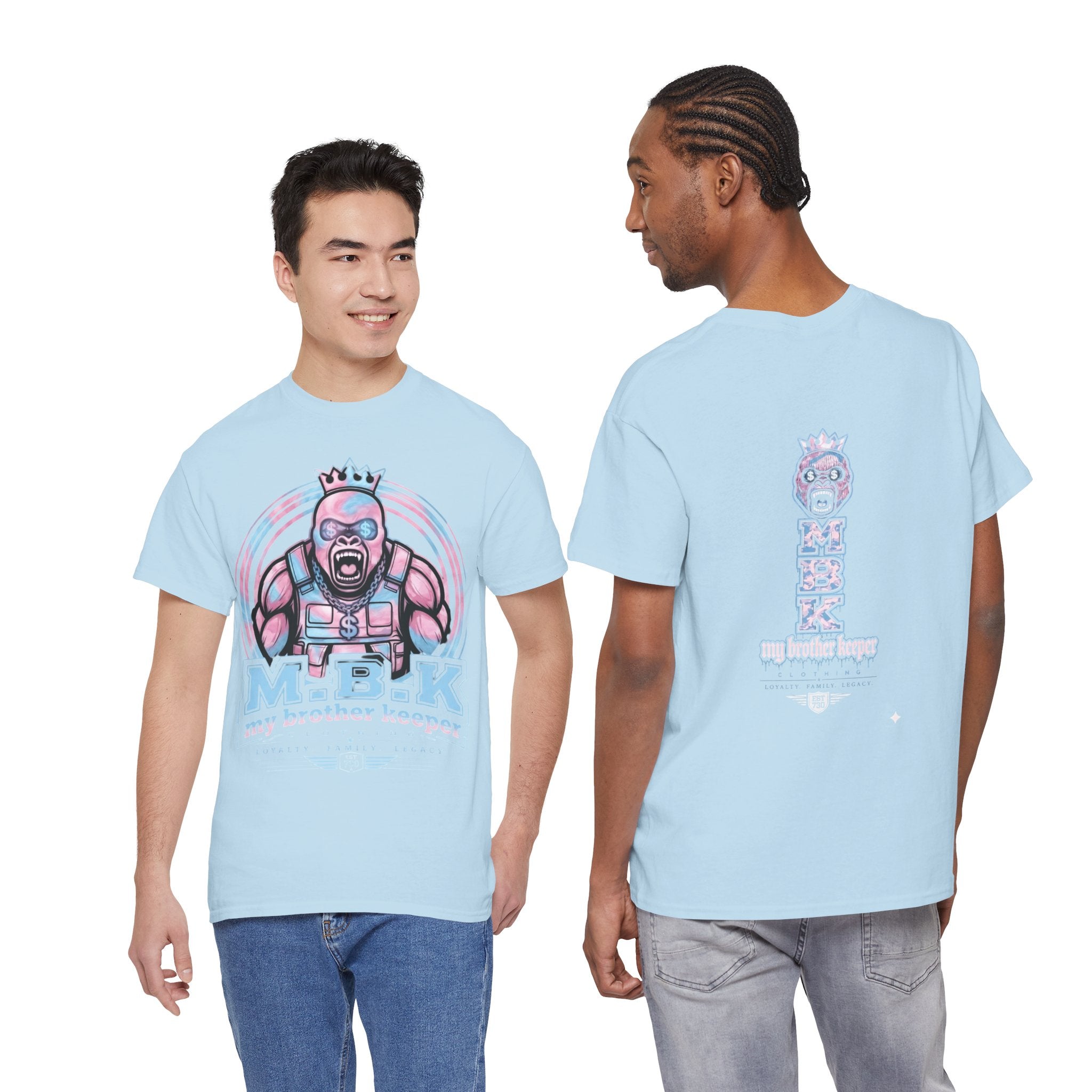 MBK 'My Brother Keeper' Graphic Tee – Bold King Character Streetwear