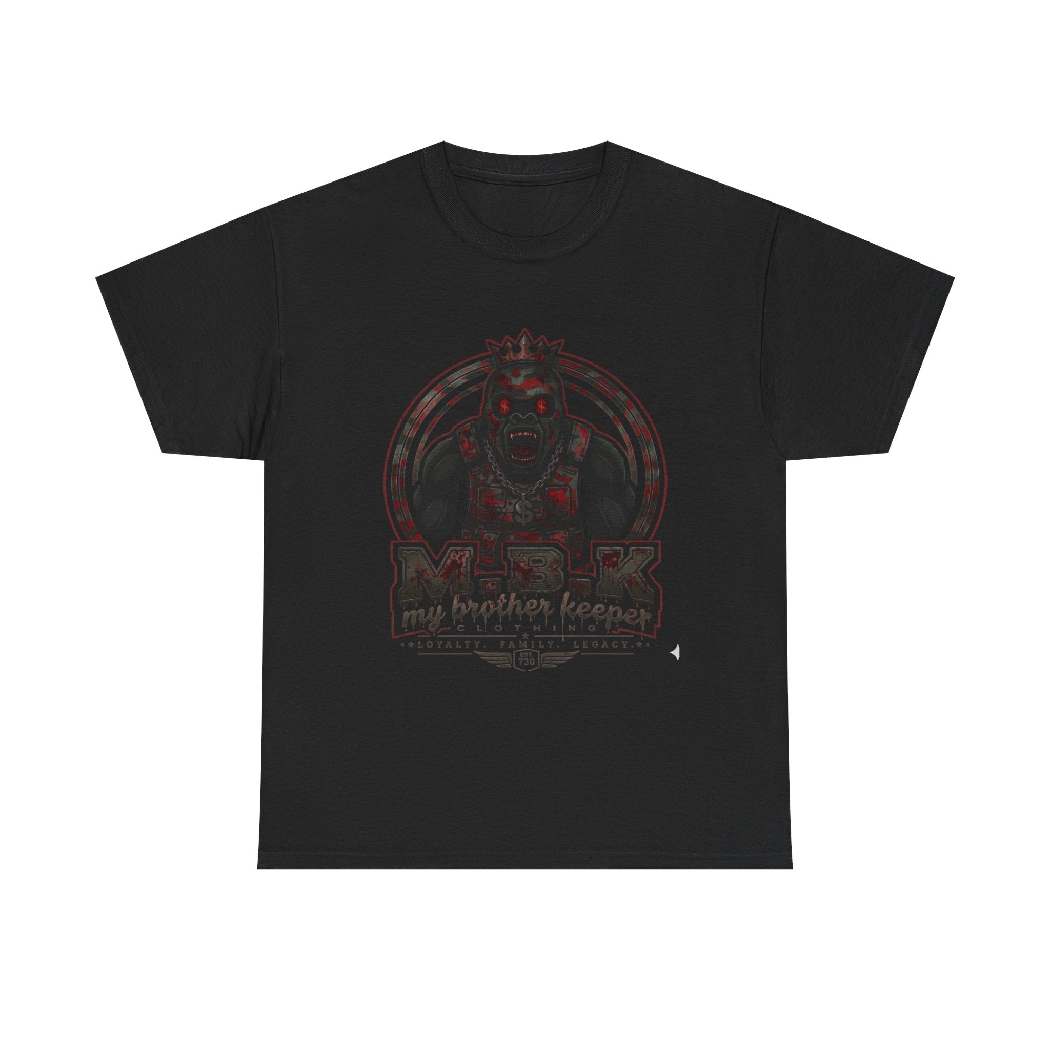 Skull King Graphic Tee — Horror Retro Band Shirt