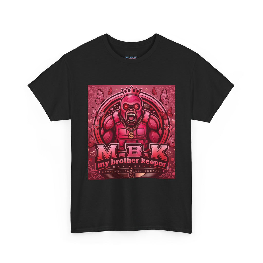 T-Shirt — MBK “My Brother Keeper” Graphic Tee (Bold Red King Design)