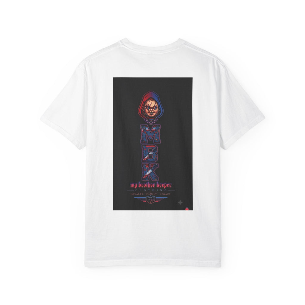 My Brother Keeper (MBK) Graphic T-Shirt — "Do U Want to Play?" Hooded Reaper Streetwear Tee