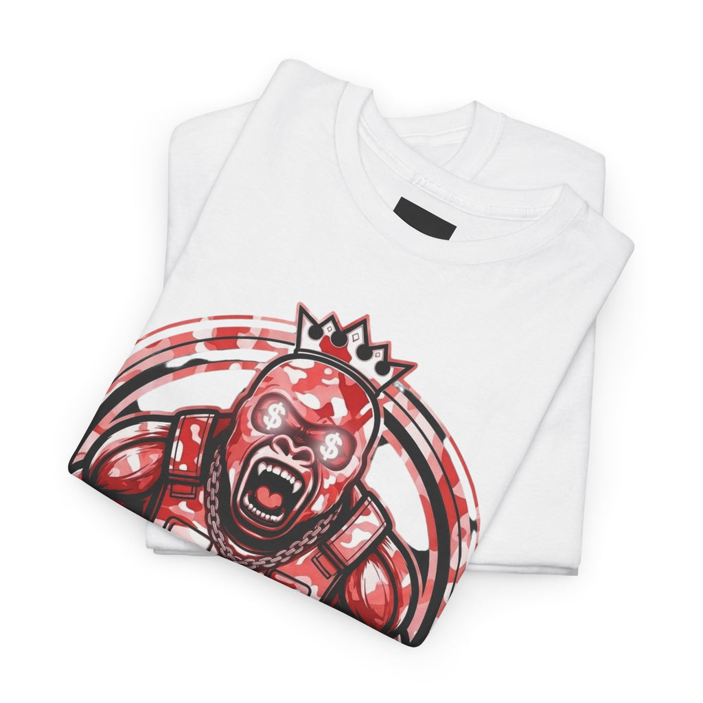 Graphic Tee — Red 'M.B.K. My Brother Keeper' Streetwear T‑Shirt