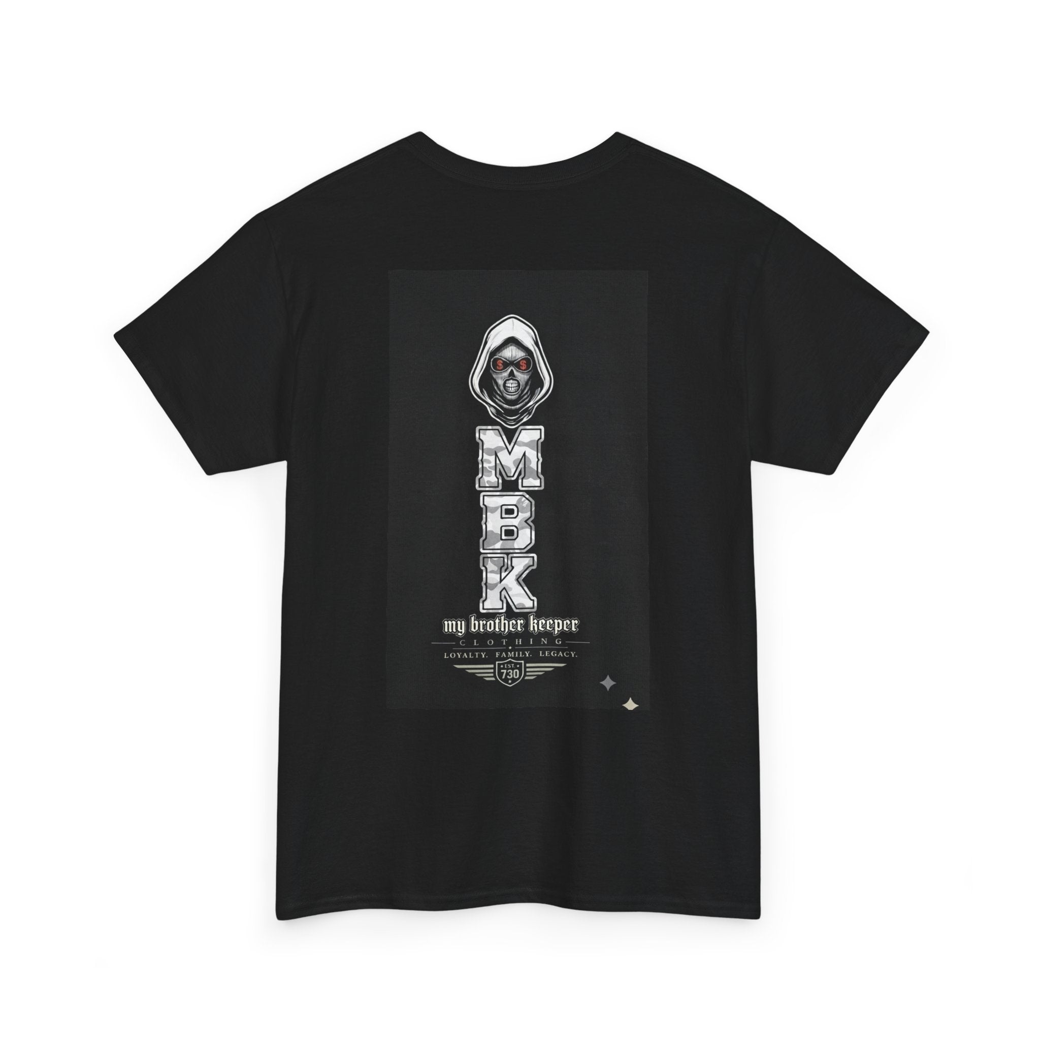 T-Shirt — "M.B.K. My Brother Keeper" Grim Reaper Graphic Tee