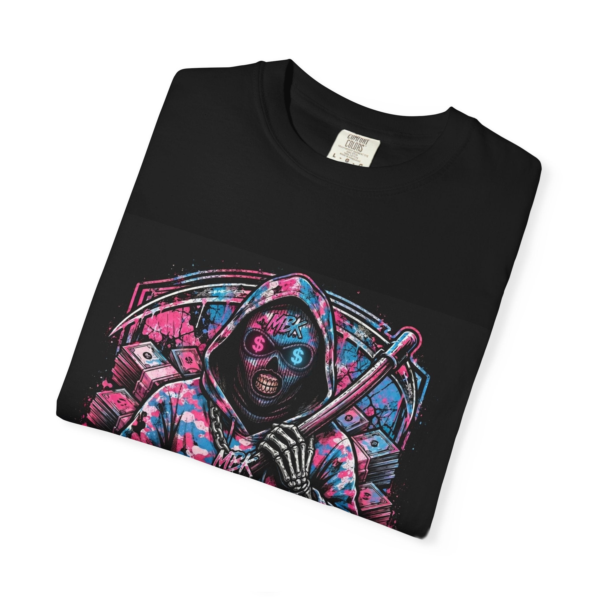 T-Shirt — MBK "My Brother Keeper" cotton candy grim Reaper tee