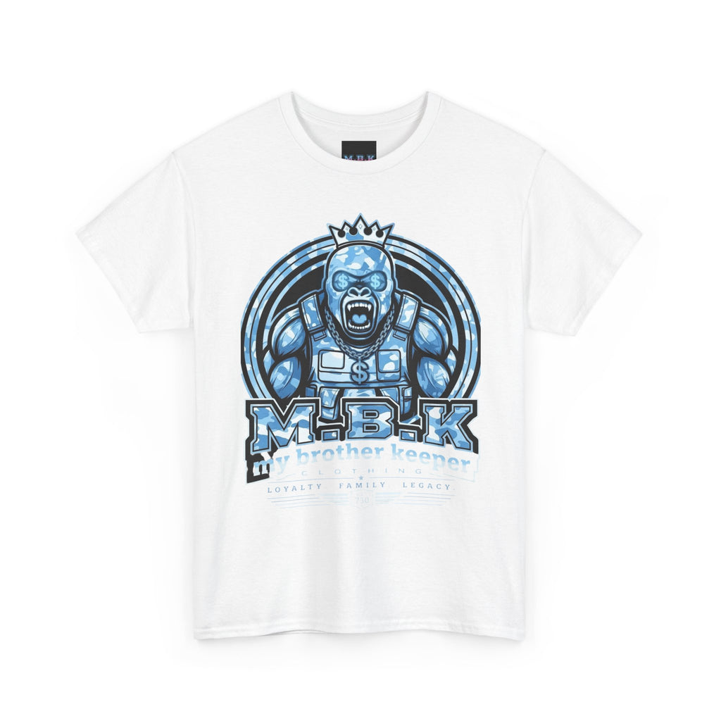 MBK King Gorilla Graphic Tee — Streetwear Gamer Logo T-Shirt