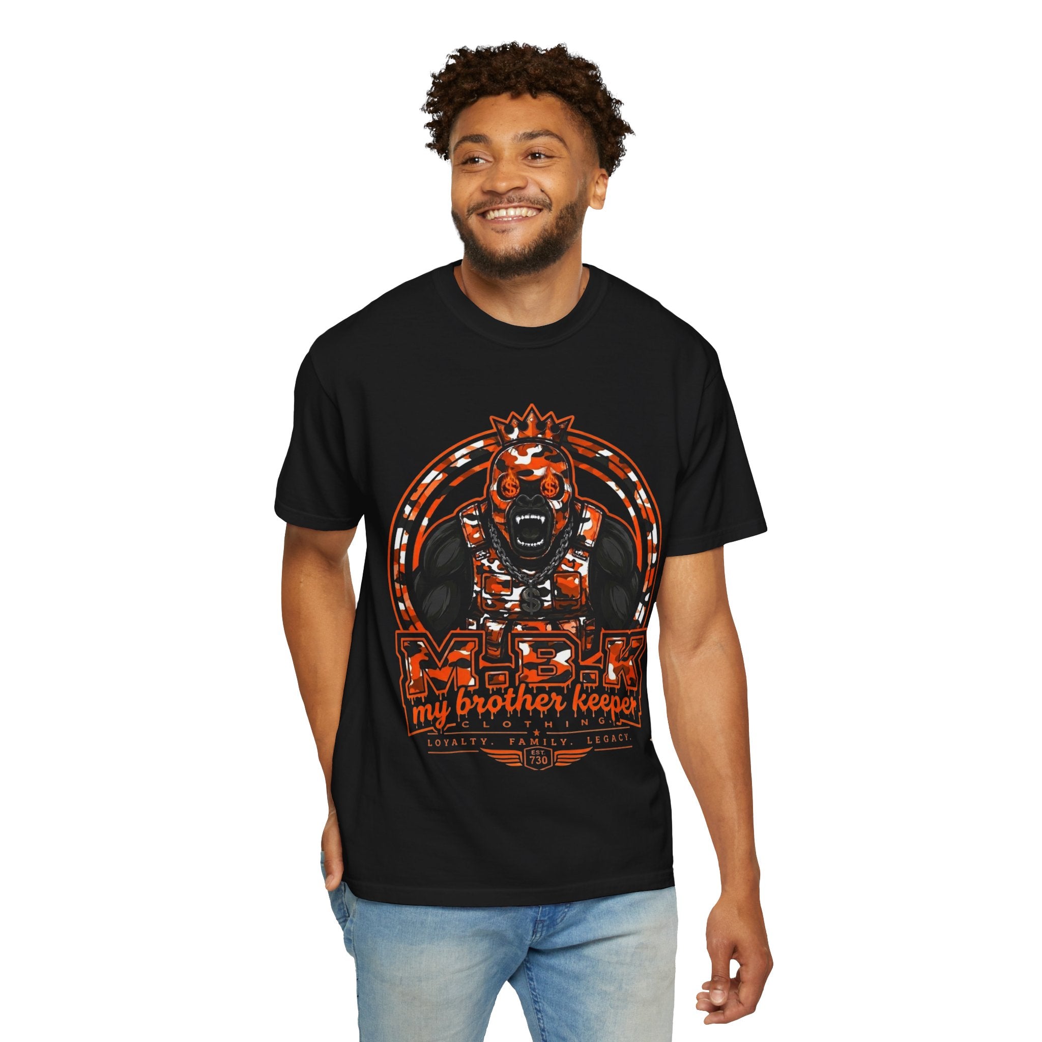 My Brother Keeper (MBK) Graphic T-Shirt — Urban Streetwear Bear Design