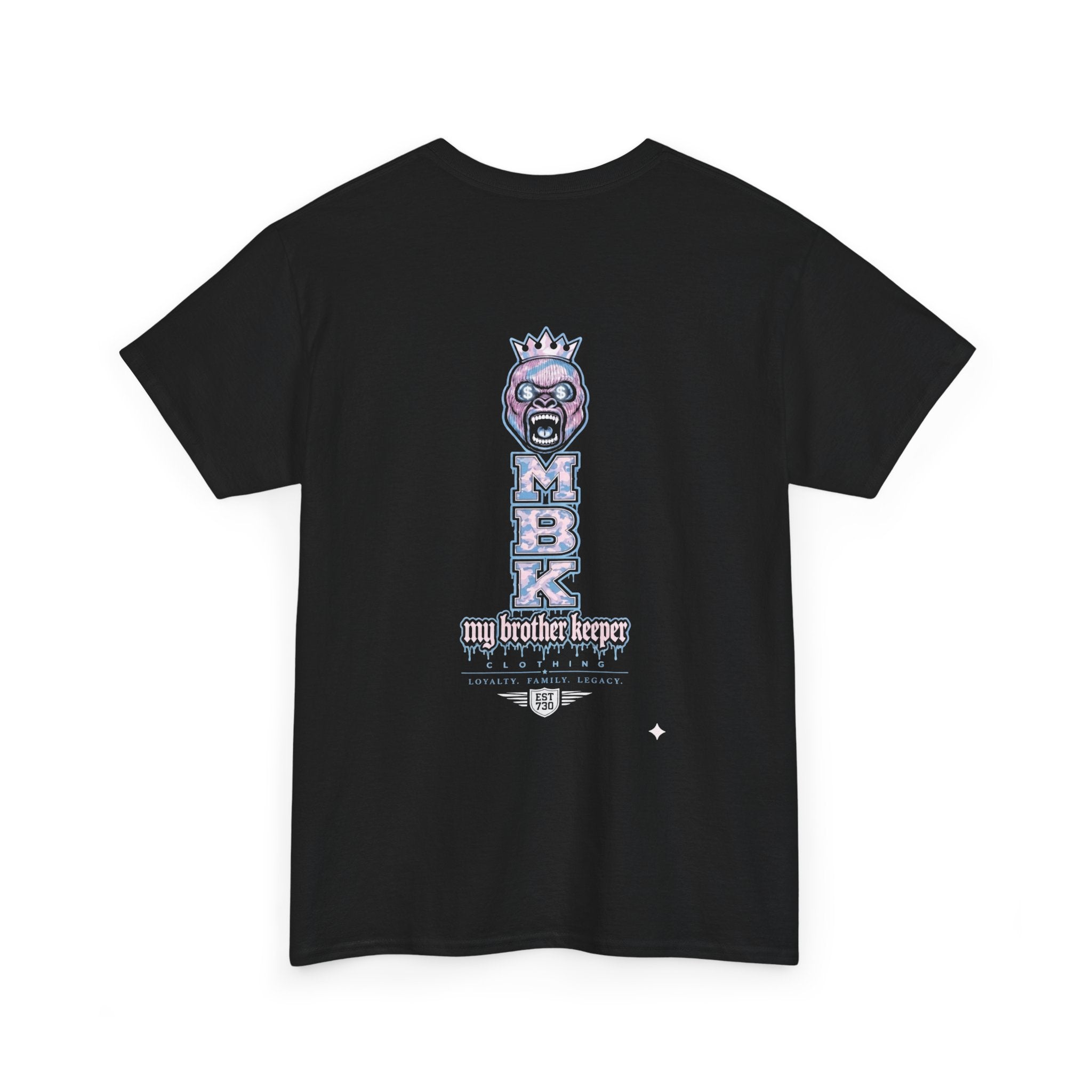 MBK 'My Brother Keeper' Graphic Tee – Bold King Character Streetwear