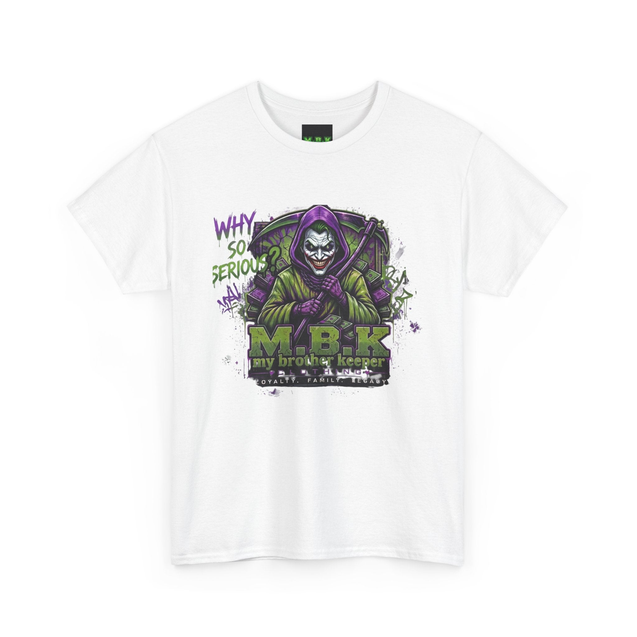 Grim Reaper 'Why So Serious?' MBK Graphic Tee