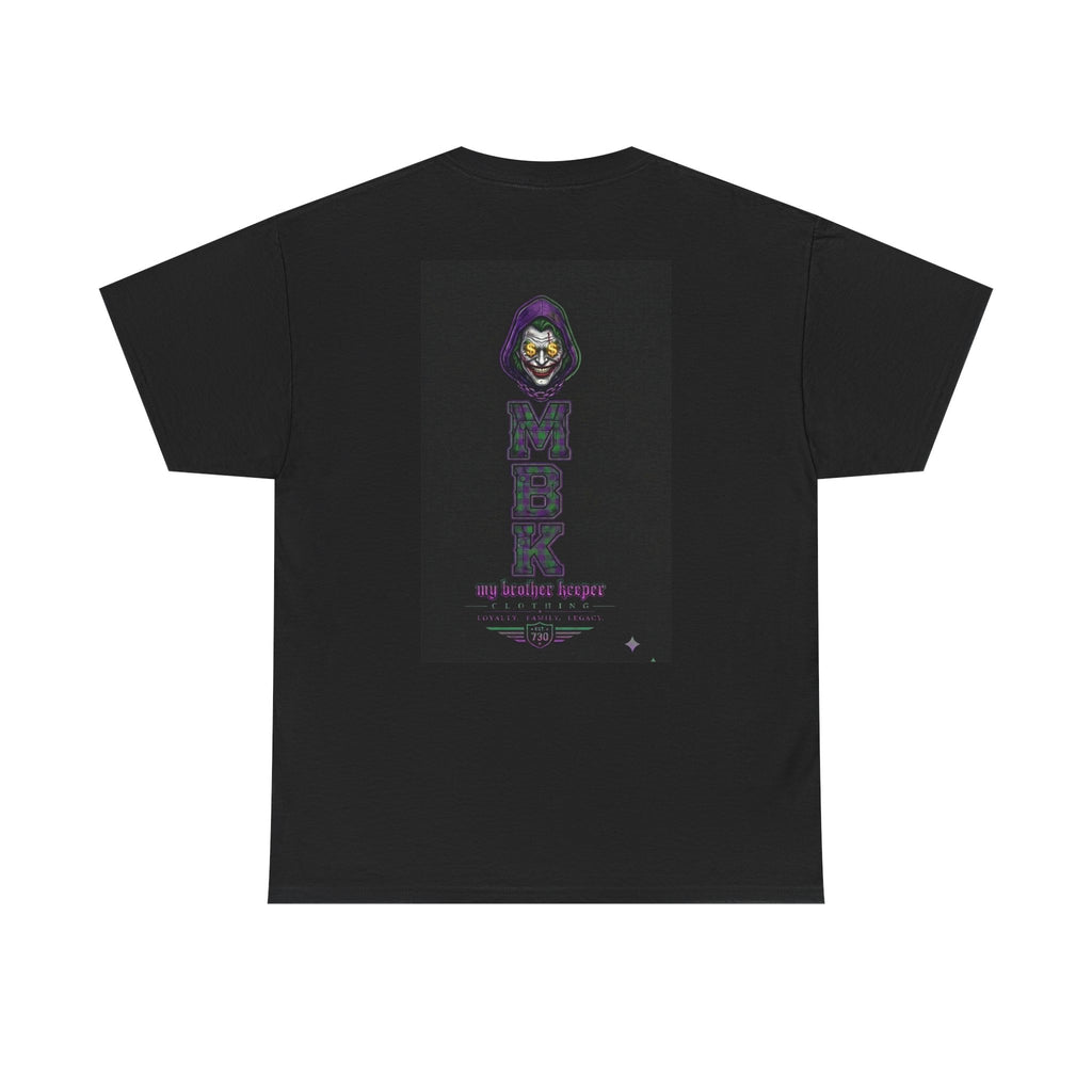 MBK "My Brother Keeper" Joker Skull Tee — Why So Serious Graphic T-Shirt