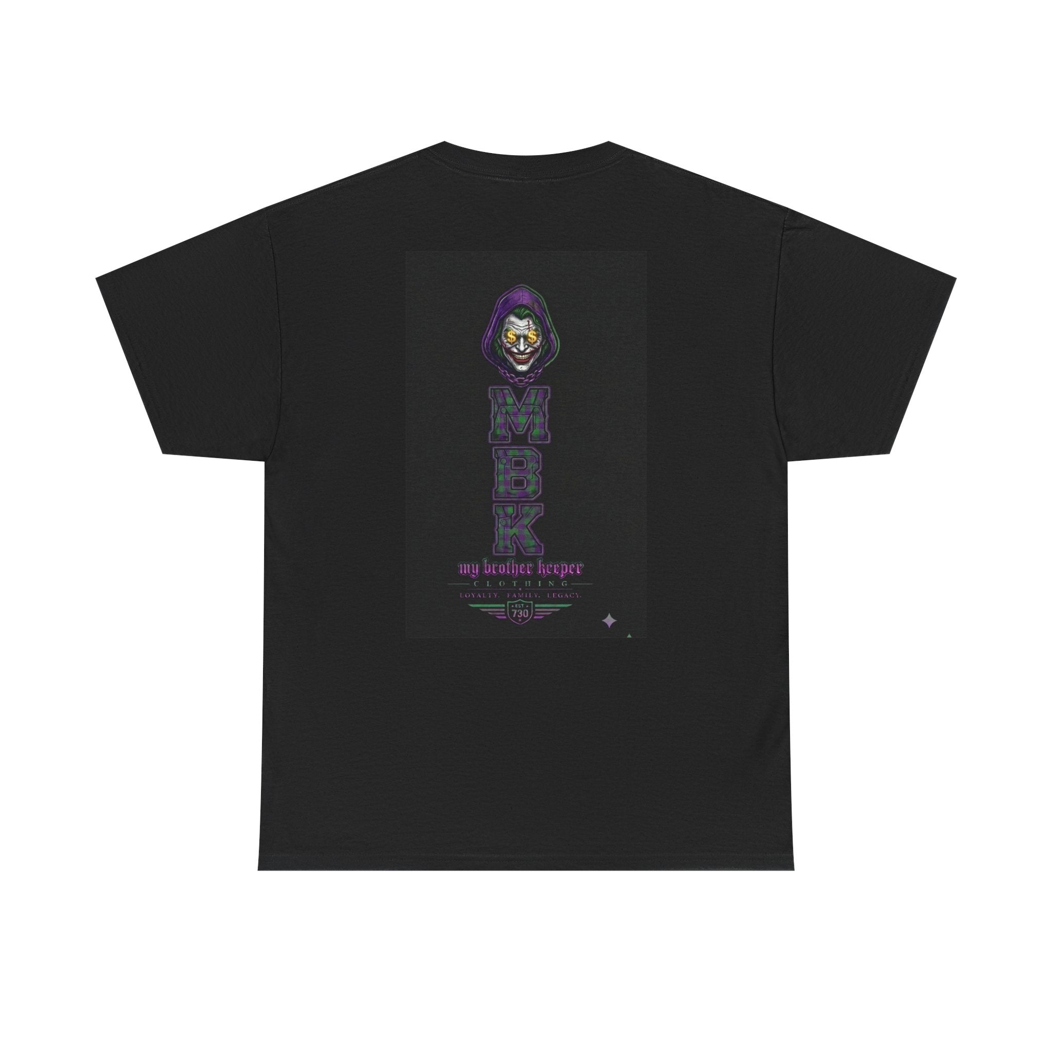 MBK "My Brother Keeper" Joker Skull Tee — Why So Serious Graphic T-Shirt