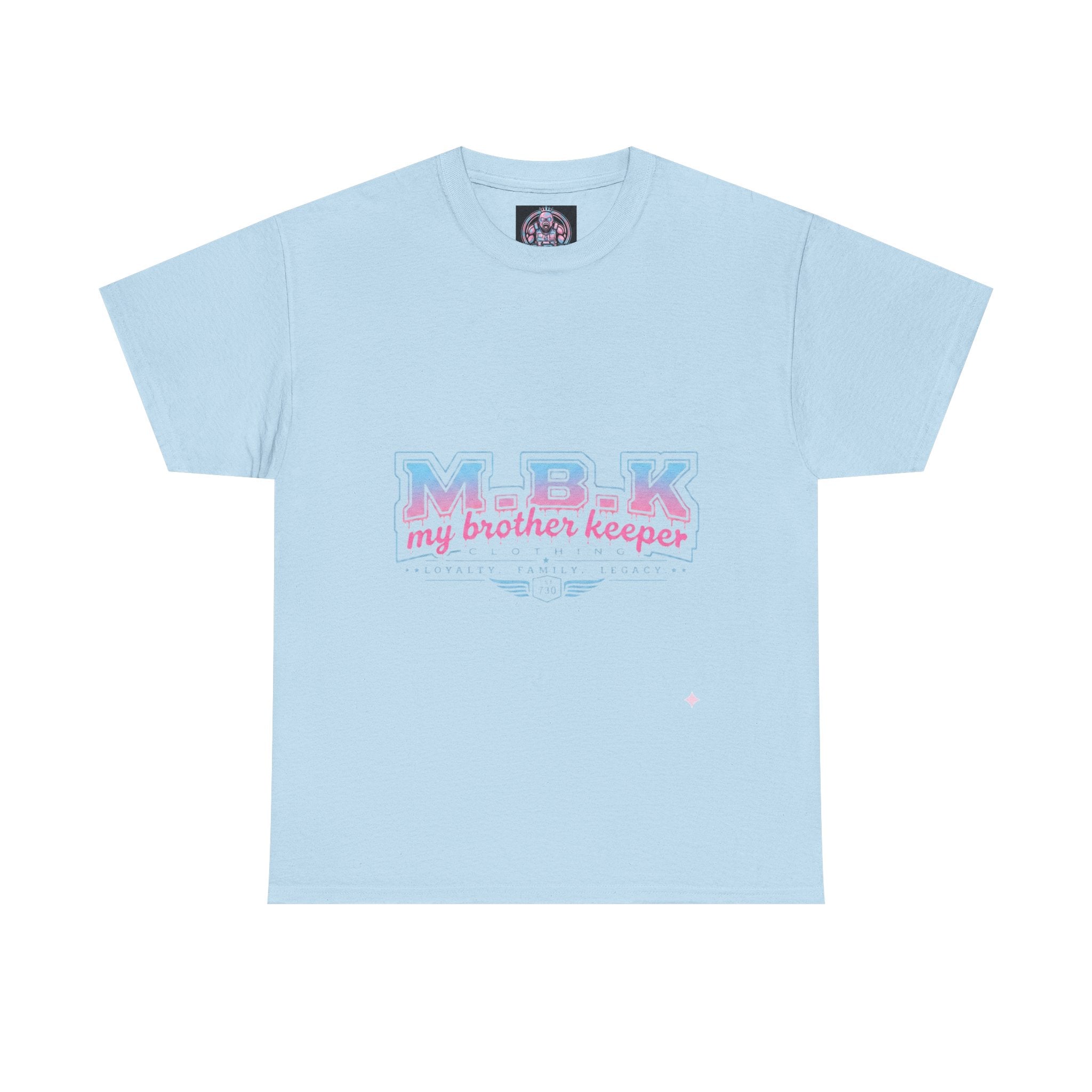MBK "My Brother Keeper" Tee - Pastel Retro Graphic T-Shirt