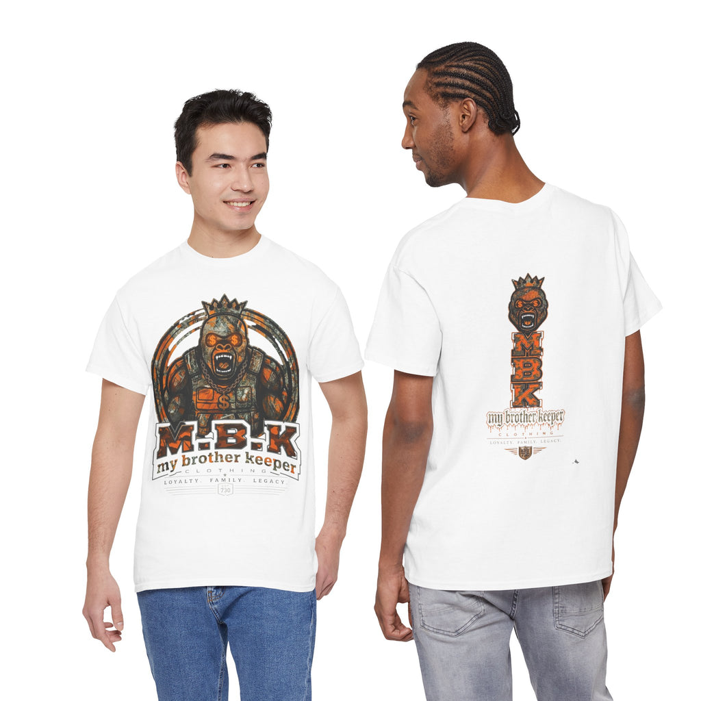 MBK “My Brother Keeper” Graphic Tee — Urban Streetwear Tribal King Design