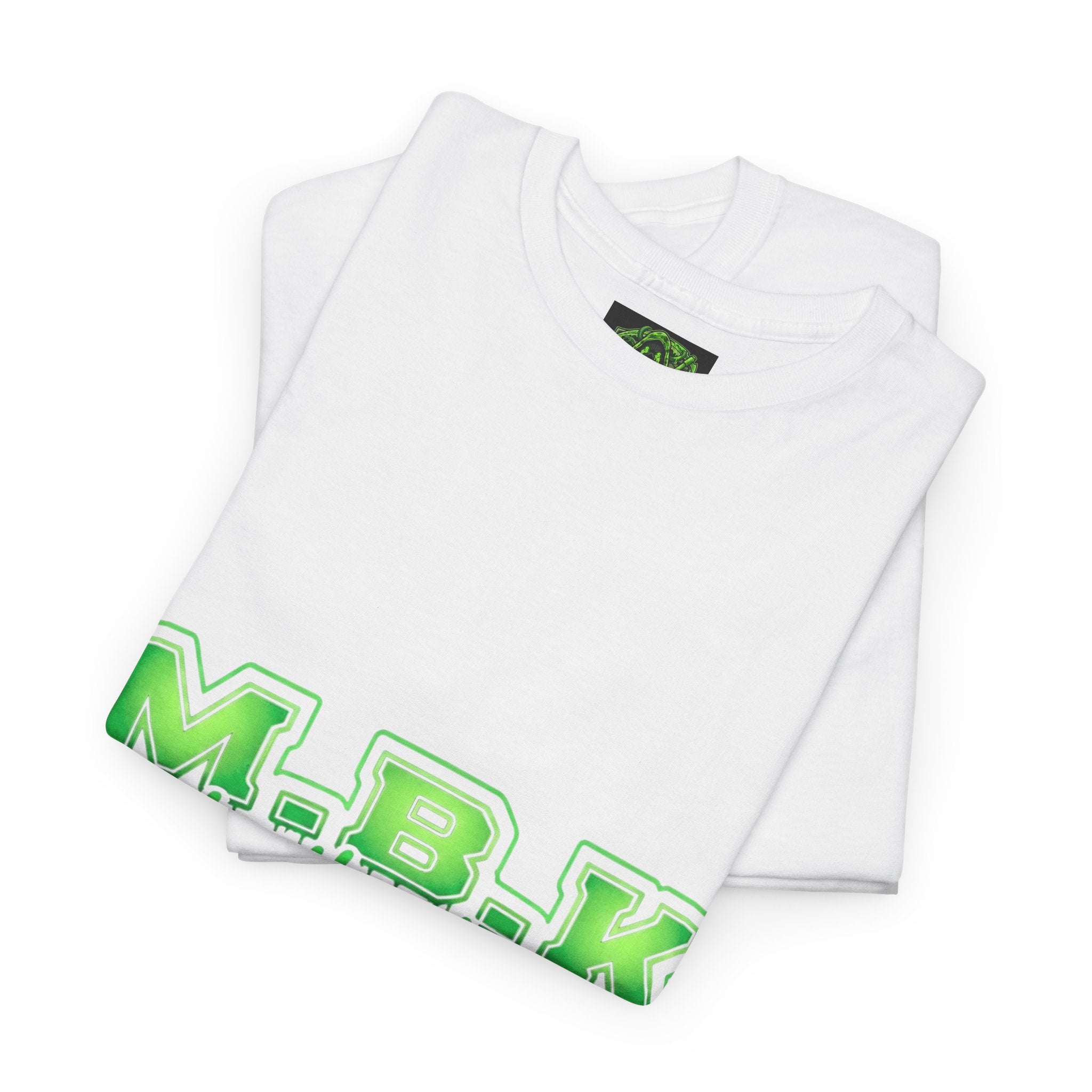 MBK "My Brother Keeper" Cotton Tee – Green Varsity Graphic