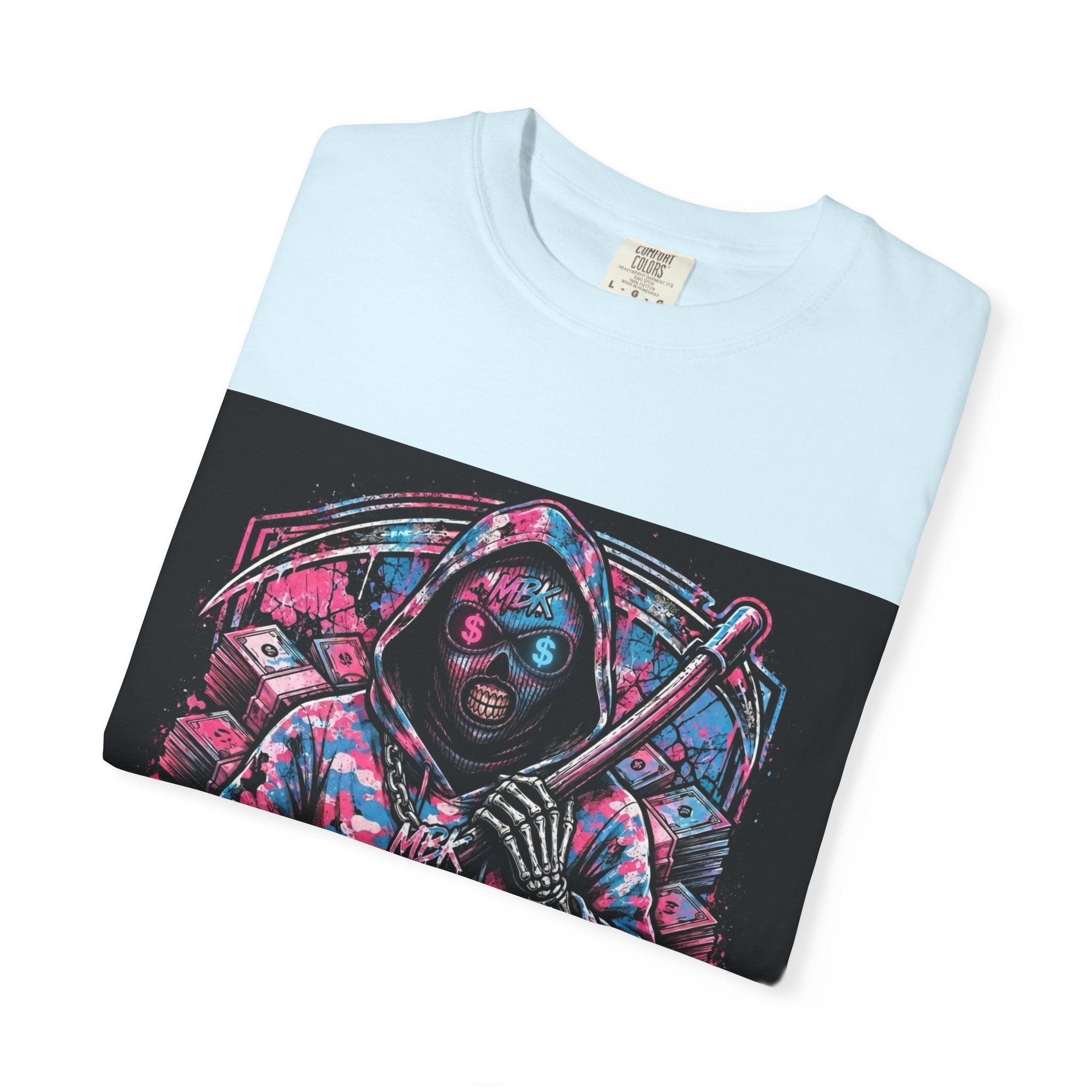 T-Shirt — MBK "My Brother Keeper" cotton candy grim Reaper tee