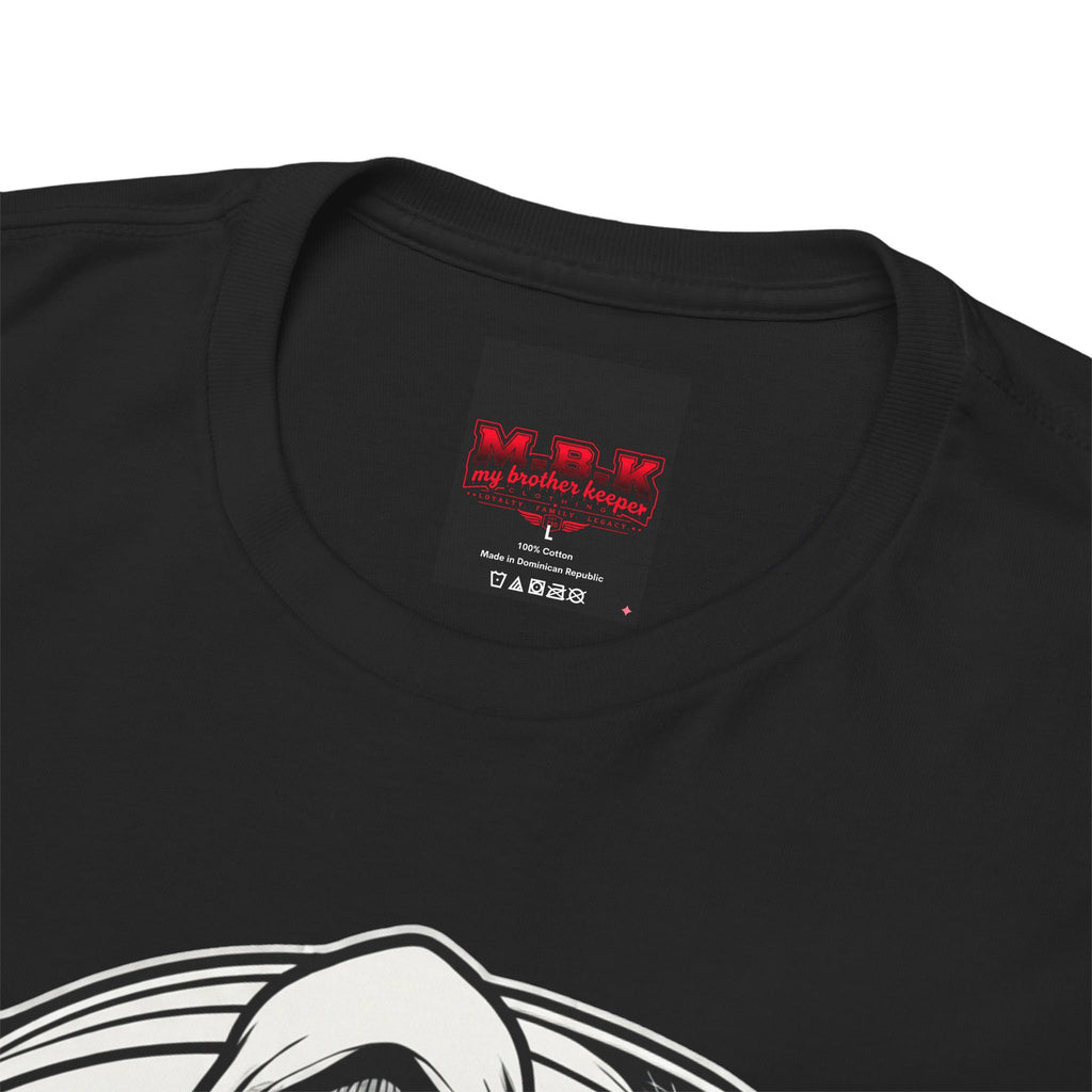 Grim Reaper 'M.B.K' Graphic Tee — Streetwear Skull Hoodie Design