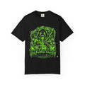 T-Shirt — Neon Green Grim Reaper "My Brother Keeper" Graphic Tee