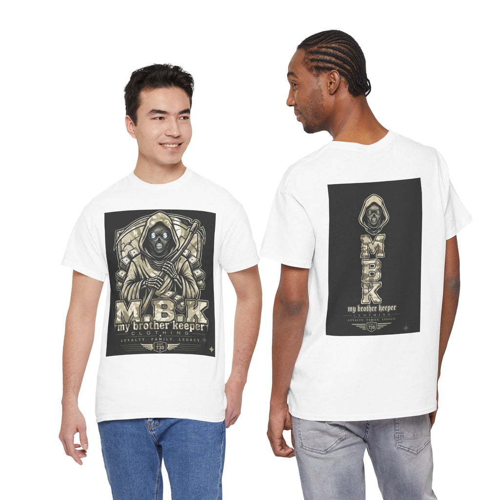 MBK "My Brother Keeper" Graphic Tee — Grim Reaper Streetwear T-Shirt