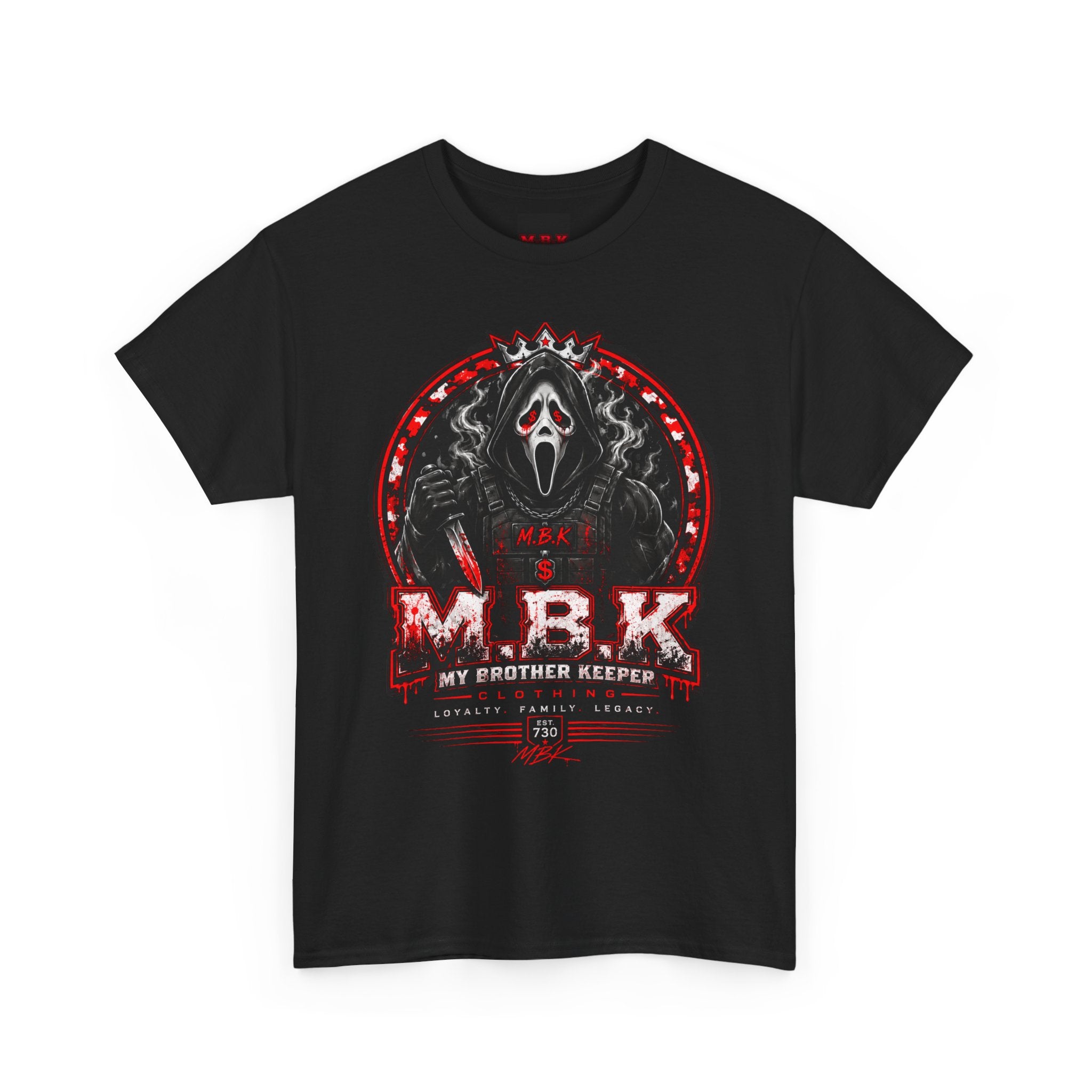 Horror Mask MBK "My Brother Keeper" Graphic Tee