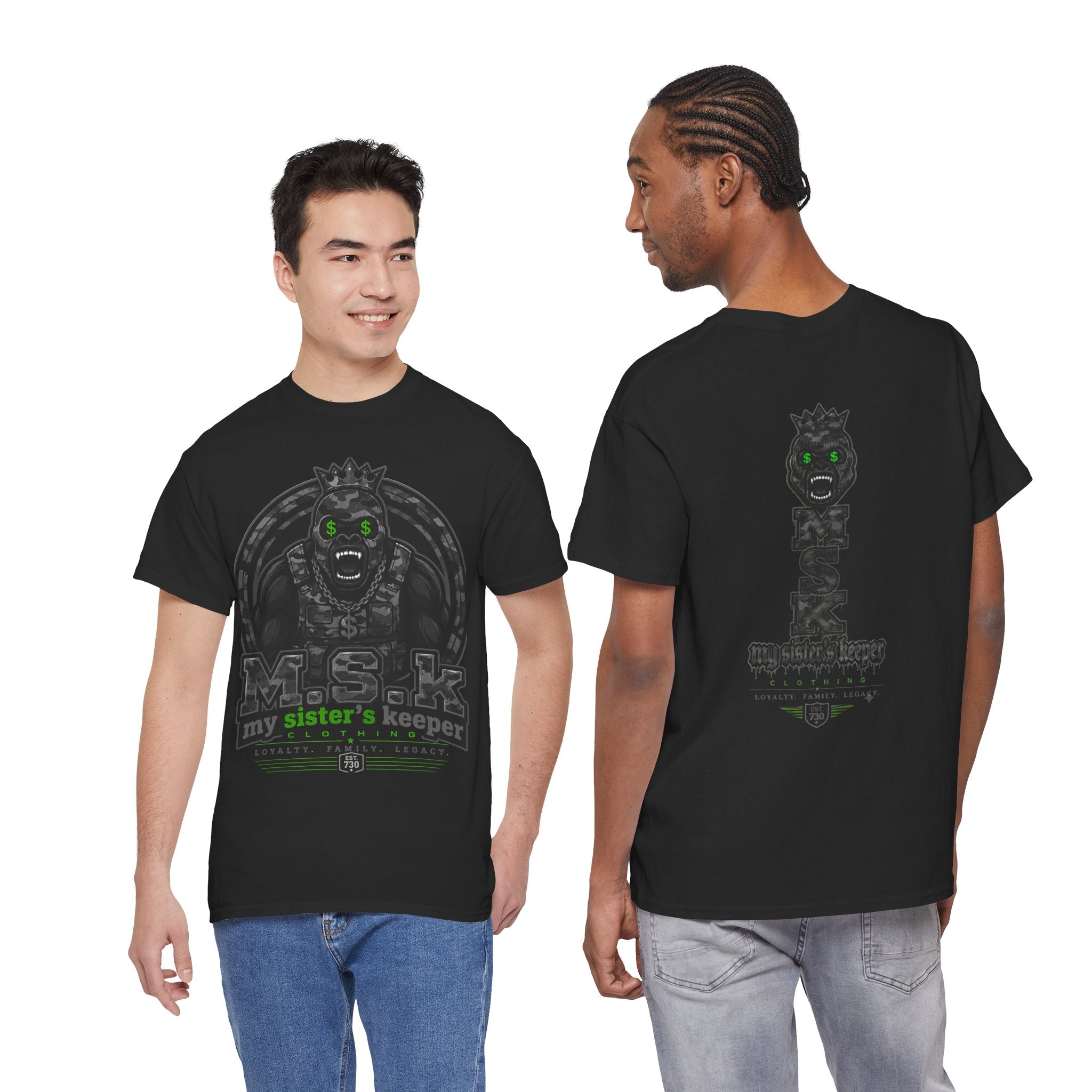 Keeper Graphic Tee — “My Sister’s Keeper” Urban Streetwear T-Shirt