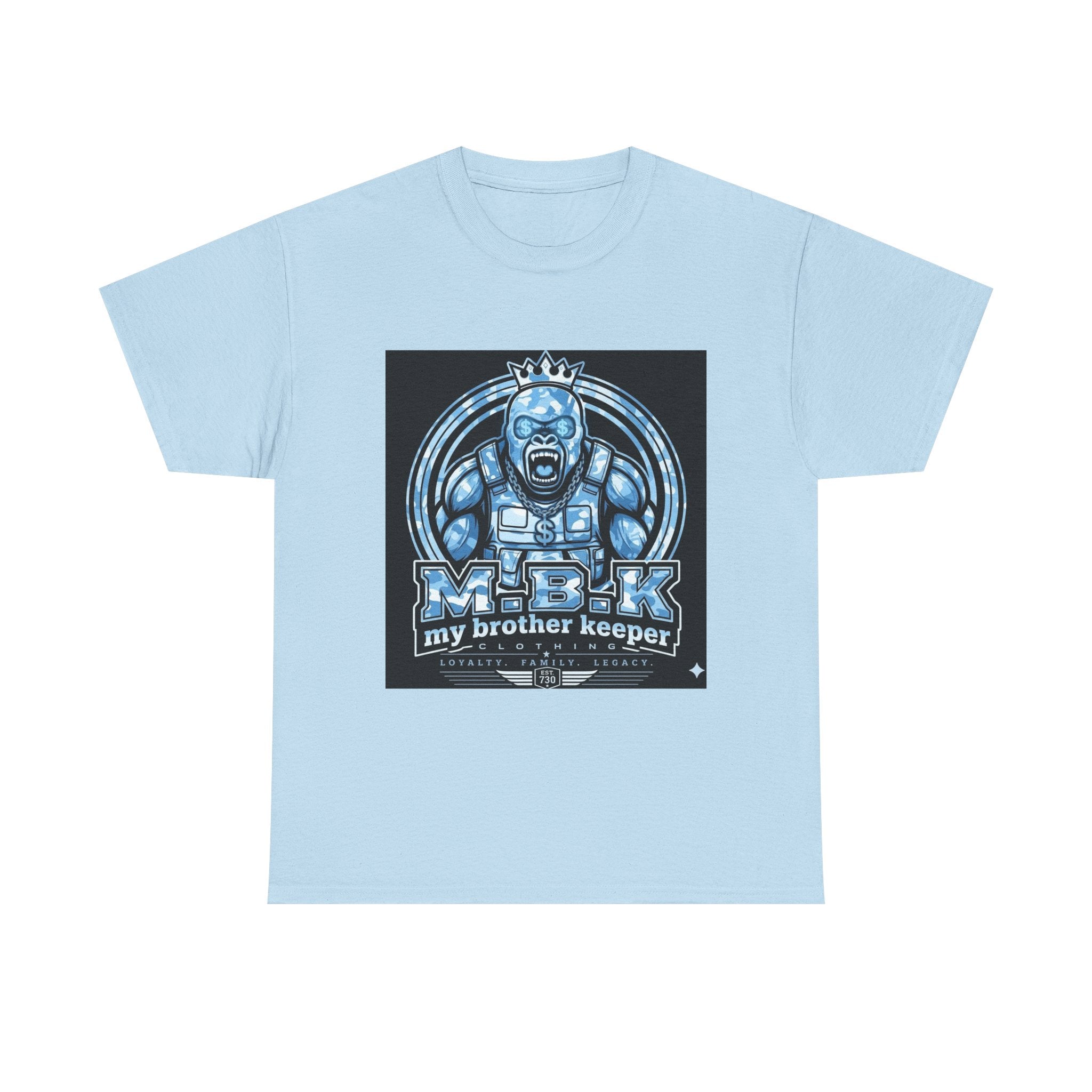 My Brother Keeper (MBK) Graphic Tee — Bold Blue King Streetwear