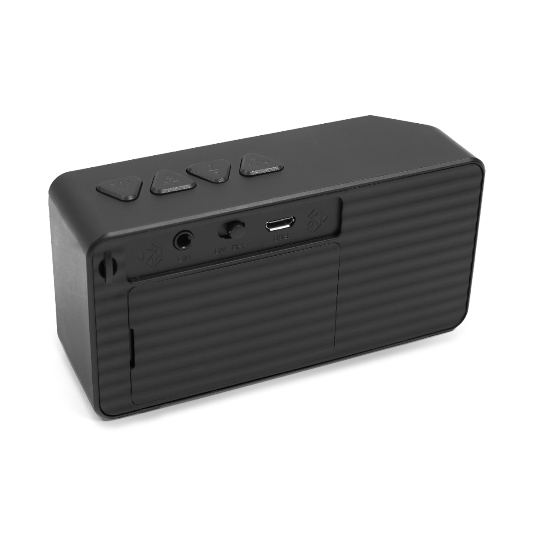 Jabba Skull Bluetooth Speaker — Portable Wireless Speaker with Red Skull Grid Design