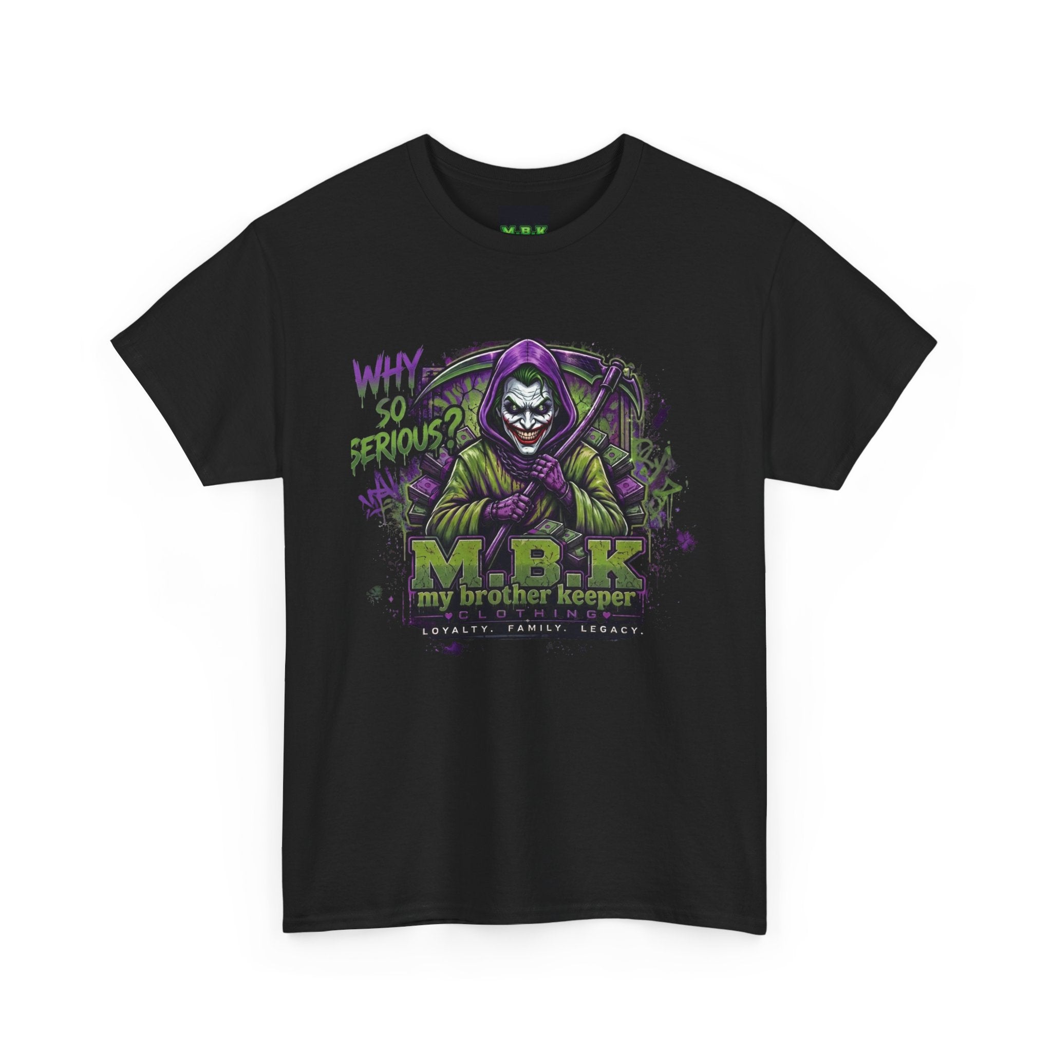 Grim Reaper 'Why So Serious?' MBK Graphic Tee