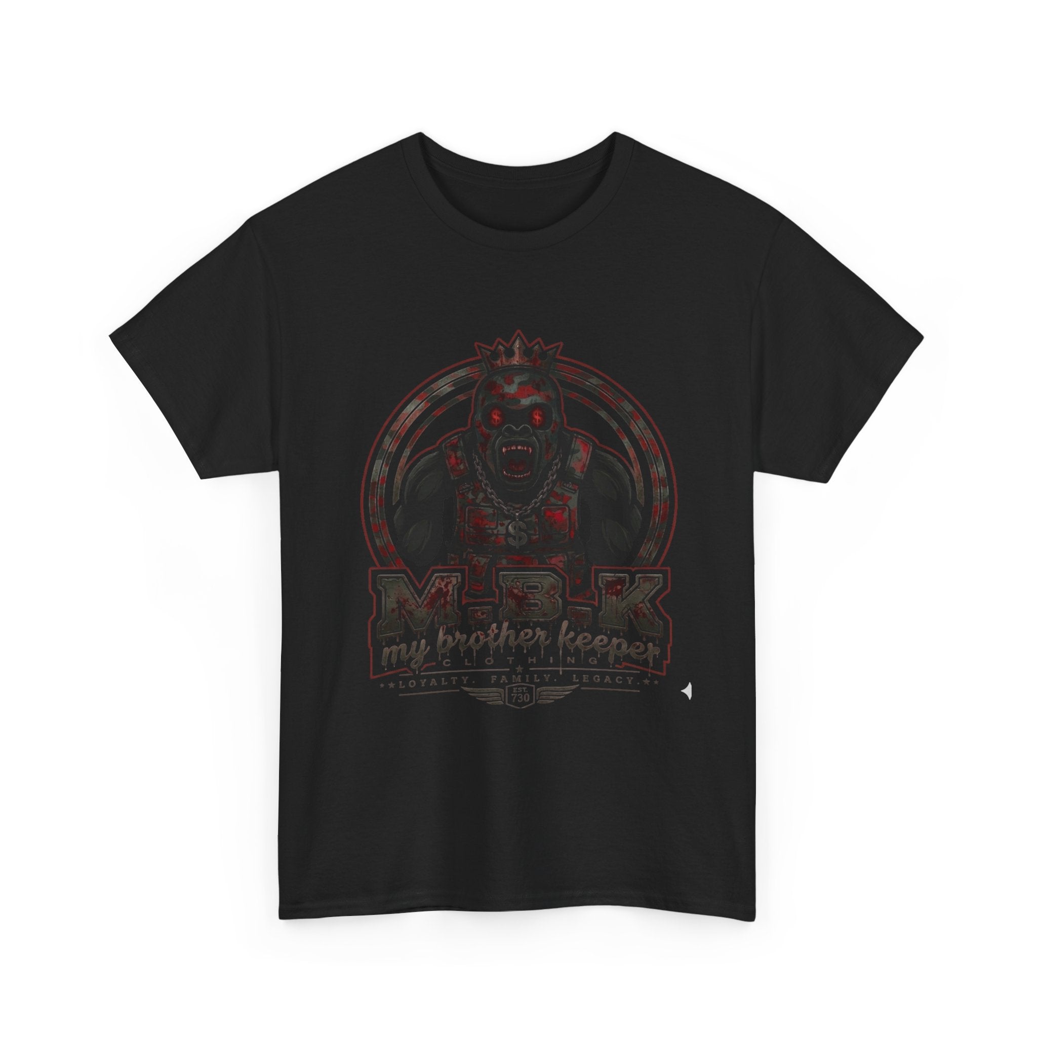 Skull King Graphic Tee — Horror Retro Band Shirt