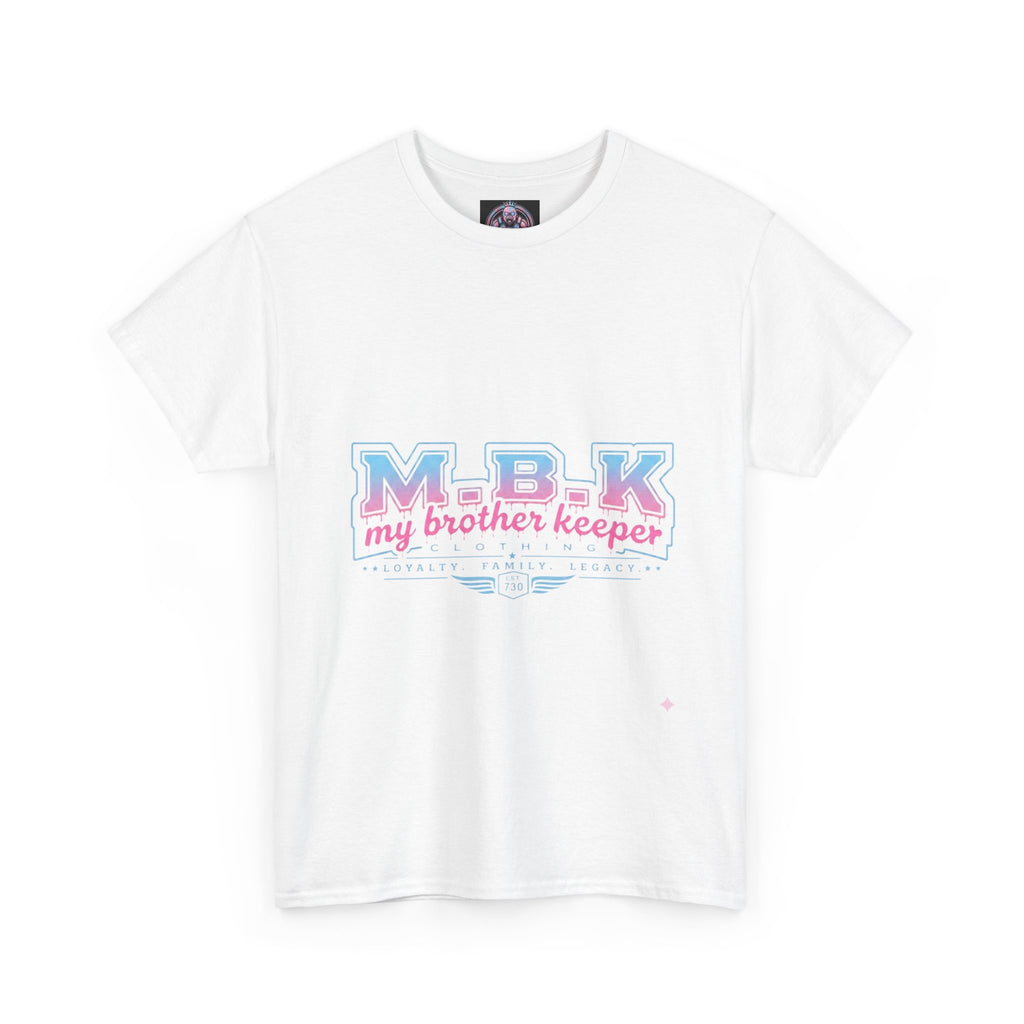 MBK "My Brother Keeper" Tee - Pastel Retro Graphic T-Shirt