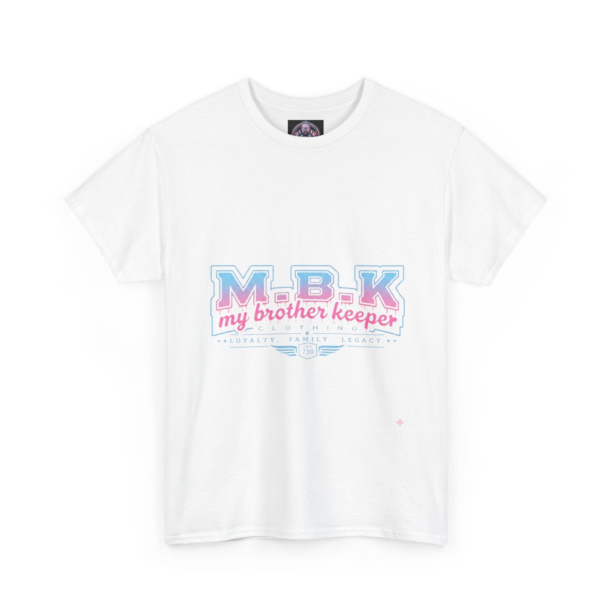 MBK "My Brother Keeper" Tee - Pastel Retro Graphic T-Shirt